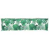 Cuscino per panca pallet Motivo a foglia 150 x 40 x 8 cm