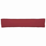 Cuscino per pallet Rosso vino 200 x 40 x 8 cm Tessuto Oxford