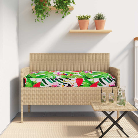 Set di Cuscini per Pallet 2 pcs Motivo a foglia 120 x 40 x 8 cm