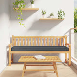 Set di Cuscini per Pallet 2 pcs Antracite 200 x 40 x 8 cm