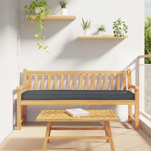 Set di Cuscini per Pallet 2 pcs Antracite 200 x 40 x 8 cm