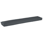 Set di Cuscini per Pallet 2 pcs Antracite 200 x 40 x 8 cm