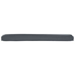 Set di Cuscini per Pallet 2 pcs Antracite 200 x 40 x 8 cm