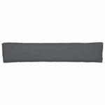 Set di Cuscini per Pallet 2 pcs Antracite 200 x 40 x 8 cm