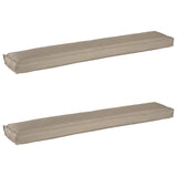Set di Cuscini per Pallet 2 pcs Talpa 200 x 40 x 8 cm