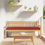Set di Cuscini per Pallet 2 pcs Rosso vino 200 x 40 x 8 cm