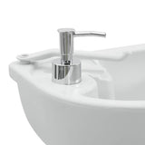 Lavandino portatile da campeggio Grigio 50,5 x 33 x 103 cm