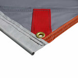 Tarp resistente all'acqua persona Grigio e arancione