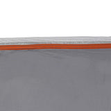 Tarp resistente all'acqua con tetto Grigio e arancione