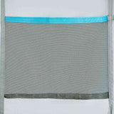 Organizzatore da Tenda Appeso Grigio e Blu 320 x 182 cm Oxford