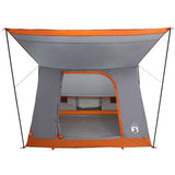 Tenda da campeggio Grigio e arancione 223 x 163 x 130 cm