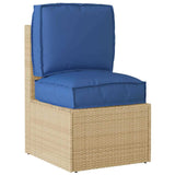 Set di Cuscini per Pallet 2 pcs Blu reale Tessuto Oxford