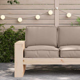 Set di Cuscini per Pallet 2 pcs Talpa Tessuto Oxford