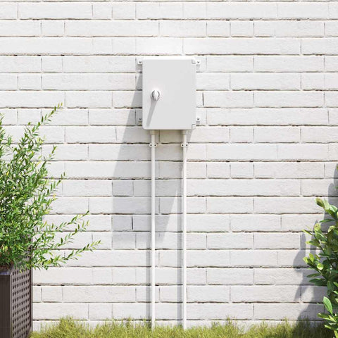 Armadietto di Controllo Grigio 18 x 13 x 24 cm Plastica ABS