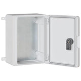 Armadietto di Controllo Grigio 18 x 13 x 24 cm Plastica ABS