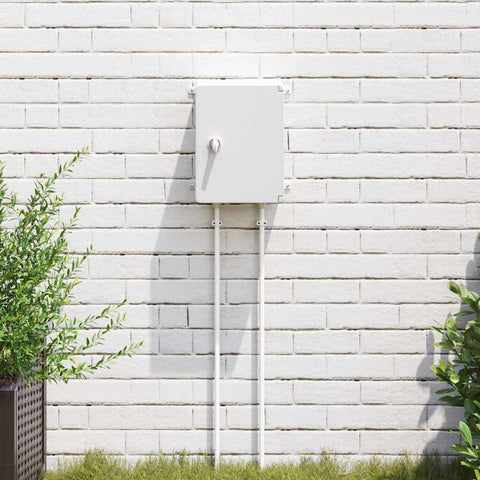 Armadietto di Controllo Grigio 21 x 13 x 28 cm Plastica ABS