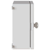 Armadietto di Controllo Grigio 21 x 13 x 28 cm Plastica ABS