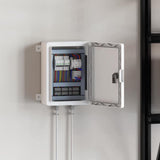 Armadietto di Controllo Grigio 25 x 15 x 35 cm Plastica ABS