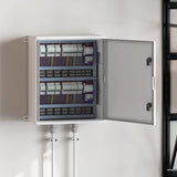 Armadietto di Controllo Grigio 50 x 23 x 60 cm Plastica ABS