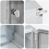 Armadietto di Controllo Grigio 21 x 13 x 28 cm Plastica ABS