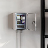 Armadietto di Controllo Grigio 21 x 13 x 28 cm Plastica ABS