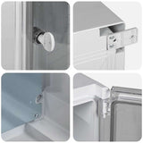 Armadio di Controllo Grigio 32 x 13 x 30 cm Plastica ABS