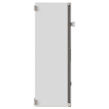 Armadietto di Controllo Grigio 50 x 24.5 x 70 cm Plastica ABS