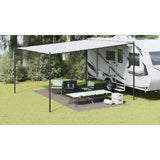 Tappeto da Tenda Grigio chiaro 500 x 250 cm Polietilene