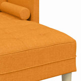Set di divani con cuscino Giallo Scuro Poliestere