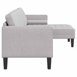 Set di divani con cuscino Grigio Nuvola Poliestere