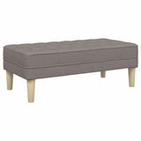 panchina con cuscino Talpa 113 x 57 x 39 cm Tessuto