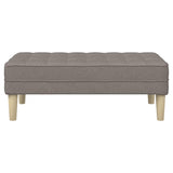 panchina con cuscino Talpa 113 x 57 x 39 cm Tessuto