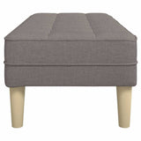 panchina con cuscino Talpa 113 x 57 x 39 cm Tessuto