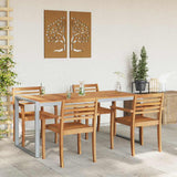 Tavolo da Giardino Grigio 180 x 90 x 75 cm