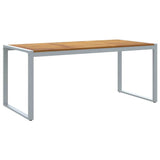 Tavolo da Giardino Grigio 180 x 90 x 75 cm