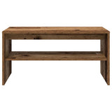 Mobile Porta TV Legno Antico 80x40x40 cm in Legno truciolato