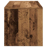 Mobile Porta TV Legno Antico 80x40x40 cm in Legno truciolato