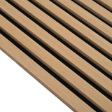 Pannelli Acustici da Parete 8 pz Doghe Rovere Impiallacciato