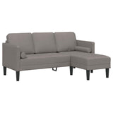 Set di divani con cuscino 2 pcs Talpa Poliestere