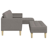 Set di divani con cuscino 2 pcs Talpa Poliestere