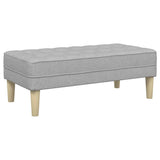 Set di divani 2 pcs Grigio Nuvola 173 x 131 x 67 cm Poliestere