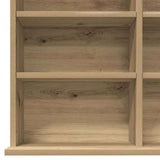 Mobile porta CD rovere artigianale 101 x 23 x 177.5 cm