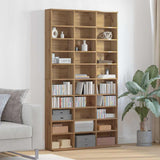 Mobile porta CD rovere artigianale 101 x 23 x 177.5 cm