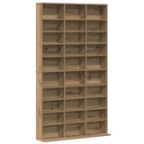 Mobile porta CD rovere artigianale 101 x 23 x 177.5 cm