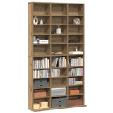 Mobile porta CD rovere artigianale 101 x 23 x 177.5 cm