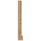 Mobile porta CD rovere artigianale 101 x 23 x 177.5 cm