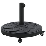 Base per ombrellone Art déco Nero  45 x 39,5 cm Ferro
