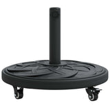 Base per ombrellone Art déco Nero  45 x 39,5 cm Ferro