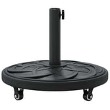 Base per ombrellone Art déco Nero  45 x 39,5 cm Ferro
