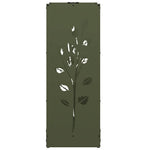 Rastrelliera per Legna da Ardere Verde Oliva 40x30x80 cm